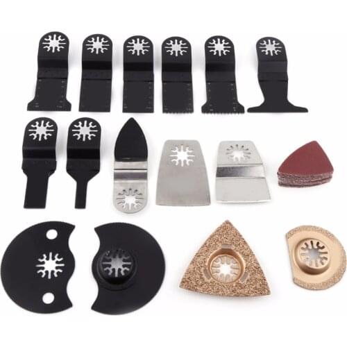40pcs/set Oscillating Multitool Saw Blades Power Tool Bits Accessories Multitool Power Bit Testere Hand Saw Testereler New