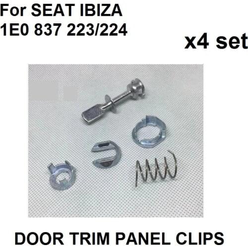 4x Door Lock Repair Kit,Front Left Or Right For SEAT IBIZA 1E0 837 223/224