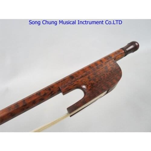 Baroque wood Professional 4/4 cello bow, wood frog#7980