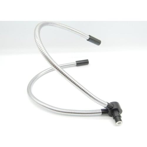 Free shipping , Microscope Dual Gooseneck optics fiber / Dual Gooseneck fiber light guide ,used for Inspection microscopes