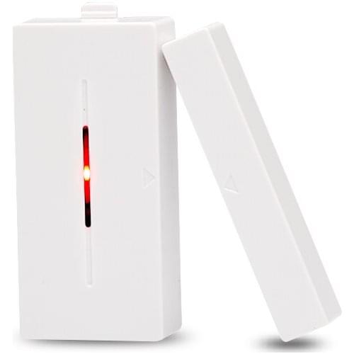 Door Window Wireless Burglar Alarm with Magnetic Sensor Home Safety Wireless Longer System Security Device White