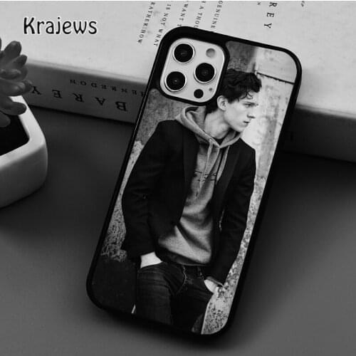 Tom Holland phone Case For iPhone 5 SE 2020 6S 7 8 Plus 12 mini 11 Pro X XR XS Max Samsung S8 S9 S10 coque Cover