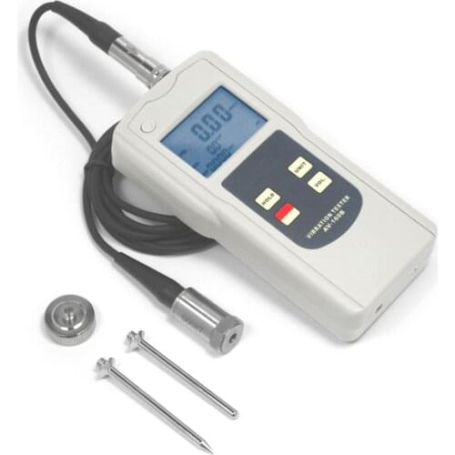 AV-160B Digital Portable Vibration Meter Tester Analyzer with Acceleration Velocity Displacement Tester