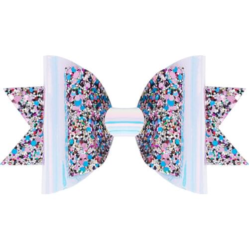 12cm Glitter Princess Hair Bows Sequins Girl Hair Clip Kids Hairpins Hairgrip Barrettes Hair Accessories Headdress Headwear