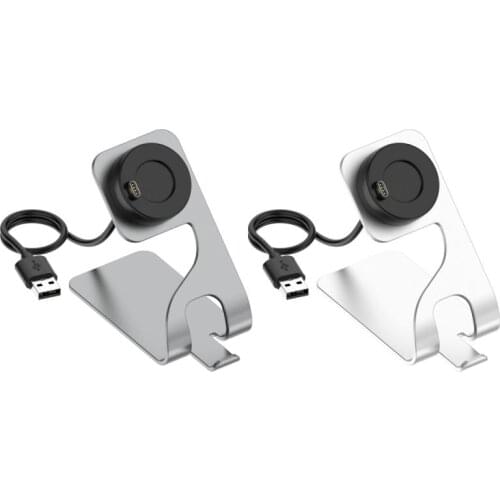 Aluminum Alloy Universal Fast Charger Stand Dock Compatible With Garmin Fenix 6 6S 6X Pro Fenix 5 5S 5X Forerunner 745/Venu SQ