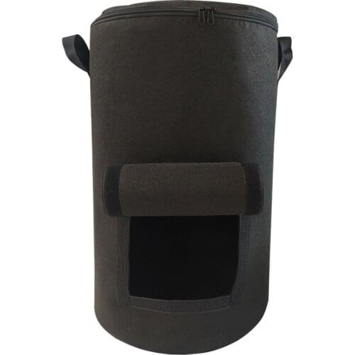 Home With Handles Large Capacity Yard Lawn Leaf Garden Waste Compost Bag Non Woven Fabric Portable Garbage Disposal Tearproof