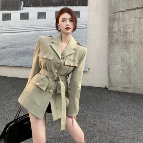 Женские пиджаки блейзеры GLIRUIS China At AliExpress