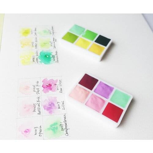 Holbein Watercolor Paint Packaging Water Paint Acuarelas Profesionales Gouache Nail SuppliesArt for Artist