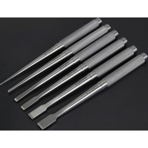 Rhinoplasty instrument Nasal osteotome Stainless steel Round handle Spatula nasal osteotomy Comprehensive nose surgery tool