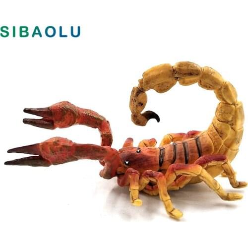 Simulation forest Scorpion Animal Model Figurine statue Plastic figure home decor miniature fairy garden decoration accessories
