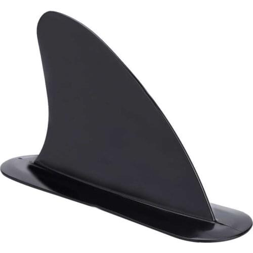 Kayak Tracking Black PVC Skeg Tracking Fin Integral Fins Mounting Points Watershed Board for Kayaks Canoes Rowing Boats