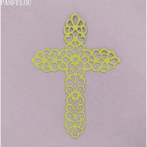 PANFELOU Easter The Holy cross Scrapbooking DIY album cards paper die metal craft stencils punch cuts dies cutting