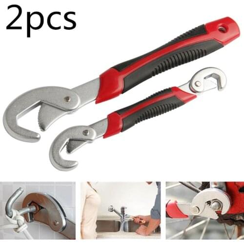 2pcs/lot Multi-Function Universal Wrench Set Snap and Grip Wrench Tool Set 9-32MM For Nuts and Bolts of All Shapes and Sizes