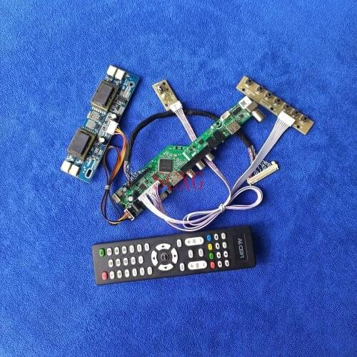 4CCFL LVDS 30 Pin HDMI-compatible USB AV VGA Monitor drive card For HSD170ME11/HSD170ME13/HT170E01/HT170EX1 1280*1024 Analog Kit