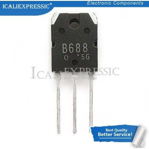 4PCS =2pairs 2SB688 2SD718 ( 2PCS B688 + 2PCS D718 ) TO-3P In Stock