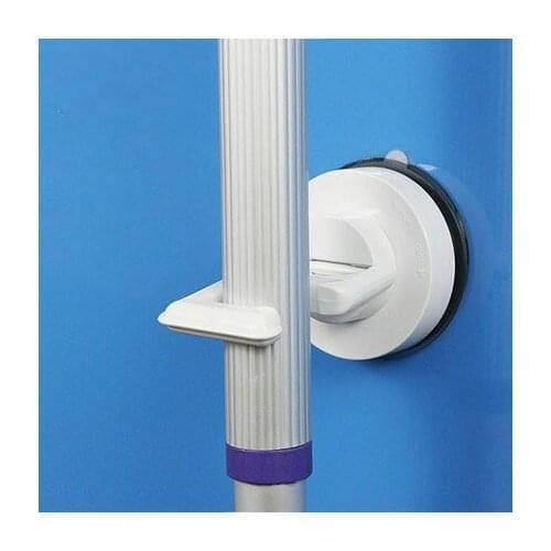 Suction cup mop holder mop hook drain rack hanging mop rack broom drying rack