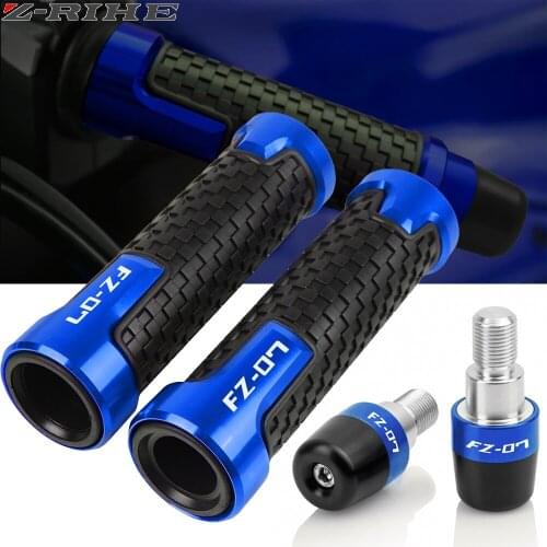 For YAMAHA MT07 FZ-07 MT-07 FZ07 FZ 07 2014 2015 2016 2017 2018 22MM Motorcycle Handle Bar End Grips Handlebar Ends Cover Plug