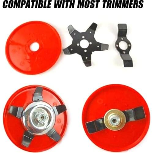 Dual-use Weeder Plate Lawn Mower Trimmer Head Brushcutter Grass Cutting Machine W0YD