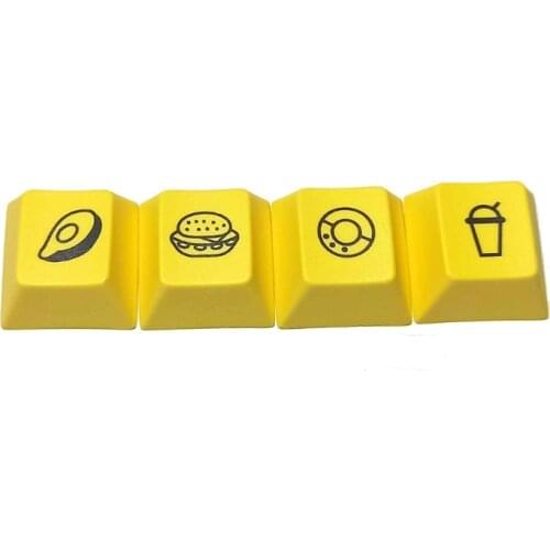 Cherry Profile PBT Dye Sublimation Cherry Profile Keycaps for Cherry MX Mechanical Keyboard Gaming Players R1/R4 Height