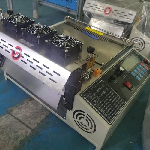 Computer Automatic Hot and Cold Cloth Belt Cutting Machine Magic Adhesive Tape Zipper Webbing Machine Elastic Belt Cutting