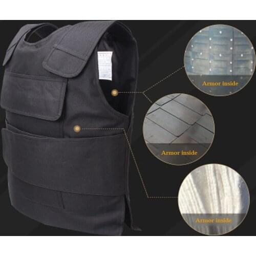 Anti-stabbing Suit Anti-cut Clothing Anti-body Tactical Vest Steel Security Supplies Anti-riot Anti-terrorism Equipment Vest