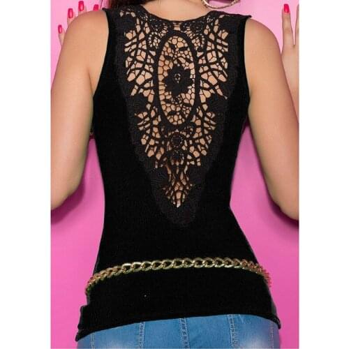 Sexy Lace Patchwork Women Tank Top With Out Belt 2021 Summer New Camis Ladies Fashion Cropped Top Female Camisole Clothing