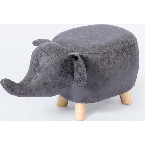 Fashionable Creative Calf, Children, Animals, Shoes, Benches, Household Footstools, Low Stools, Small Wooden Stools, Solid Woode