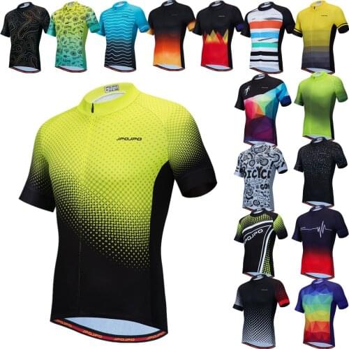 Mens Cycling Jersey Mtb Bicycle Clothing Bike Wear Clothes Short Sleeve Maillot Ropa De Ciclismo Hombre Verano Bicycle Jackets