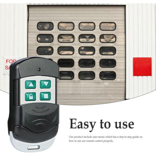 Remote Controller for Electric Garage Door Small Universal Key Electric telescopic Wireless remote control 433.92MHz Dropship