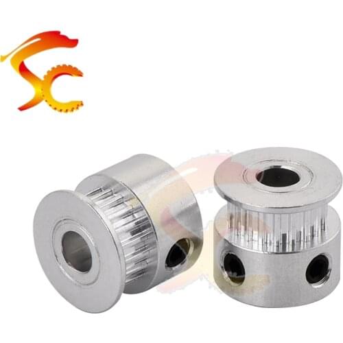 10pcs MXl 19 teeth MXl Timing Pulley 19teeth Bore 5mm for width 4mm MXL Timing Belt Small backlash MXL Belt