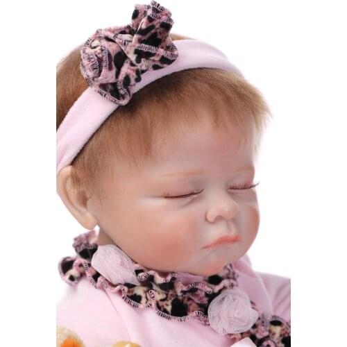 NPKCOLLECTION 52 CM silicone boneca reborn baby toy-doll-in-the-ball 20inch girls toys articulated doll for kids childrens toys