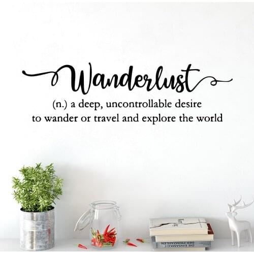 Quote Vinyl Wall Sticker Wallpaper Decor For Living Room Decoration Removable Wall Decals Stickers Murals