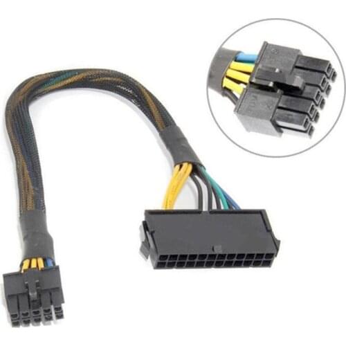 High Quality ATX 24pin Female to 10pin Male Power Supply Cable Cord For lenovo motherboard