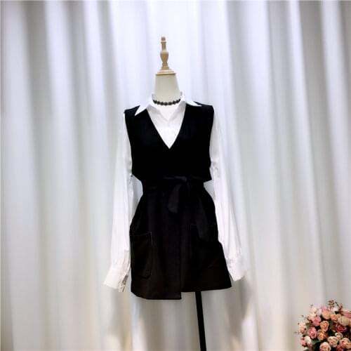 Long-Sleeved Women Dress Suits Autumn New Lady Elegant Clothing Sets Top Quality