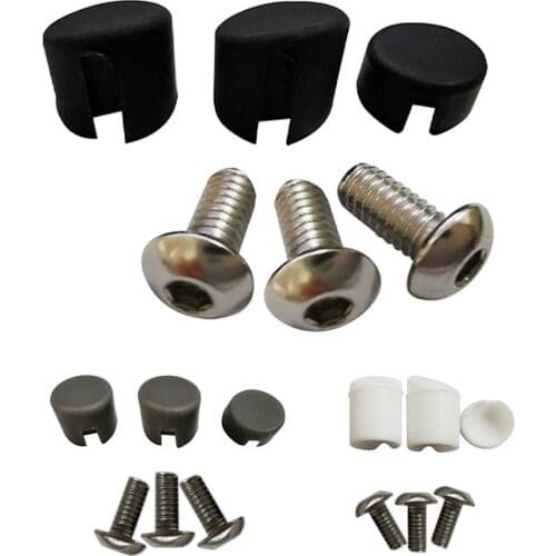 1Set Scooter Rear Back Fender Mudguard Screw Rubber Cap Screw Plug Cover for XIAOMI M365 Electric Scooter Parts