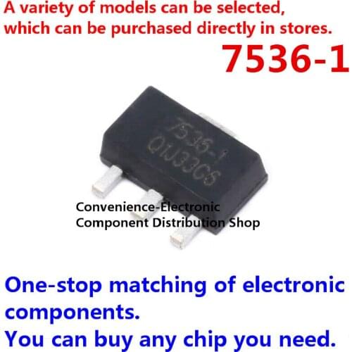 10PCS/PACK 7536-1 HT7536 SMD HT7536-1 SOT-89 low dropout linear regulator (LDO)