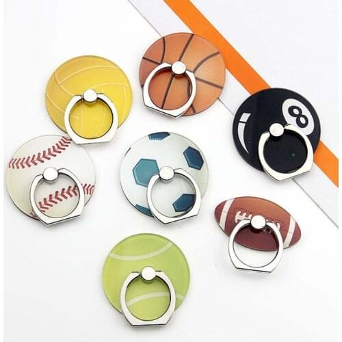 Mobile Phone Stand Holder Ball Finger Ring Golf Baseball Football Smartphone Holder Stand For iPhone Xiaomi Huawei All Phone