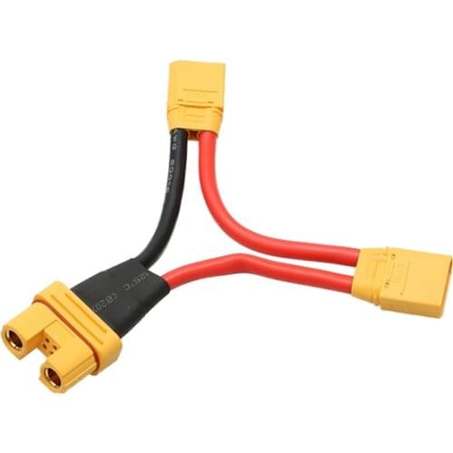 Lipo Battery ESC Balance Charging Connection Wire Serial Line XT90 Male Plug to AS150U Female Connector for RC Agriculture UAV