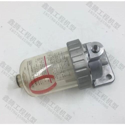 Digger oil water separator diesel filter assembly for Komatsu PC120/200/220/240-3/5/6