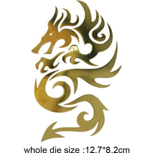 Metal Cutting Dies dragon 127*82mm 2020 New Craft Stencil for DIY Scrapbooking Paper Album Card Making Embossing Die