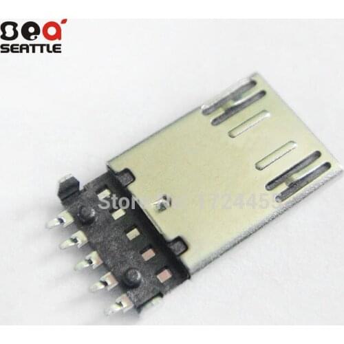 2015 New Micro Usb Connector 10pcs Free Shipping The Latest Electronic Products Micro 5p Connector Plug Patch Usb Otg Mike Smt