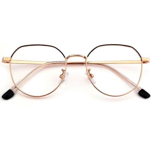 New Fashion Trend Polygon Ultralight Titanium Alloy Frame Reading Glasses Memory Temples for Men Women+1 +1.5 +2 +2.5+3 +3.5 +4