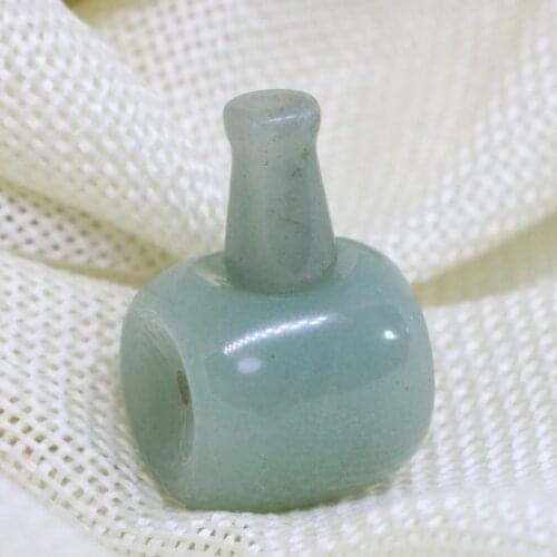 10 style natural stone jades agat crystal dyed onyx carnelian tee beads pendant buddha head gourd fit diy necklace/bracelet A8