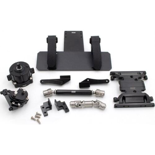 Planetary Transmission Gearbox for SCX10 II RC Car Durable Aluminum Simulation Model Car DIY Upgrade Kit