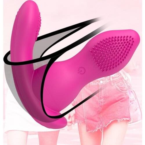 Vibrator Vagina Stimulator Remote Control Silicone USB G-spot Massager for Couple