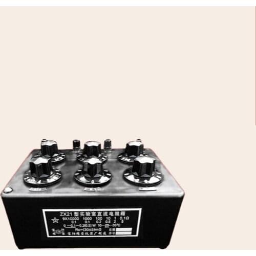 ZX21 Precision Variable Decade Resistor Resistance Box 0.1R