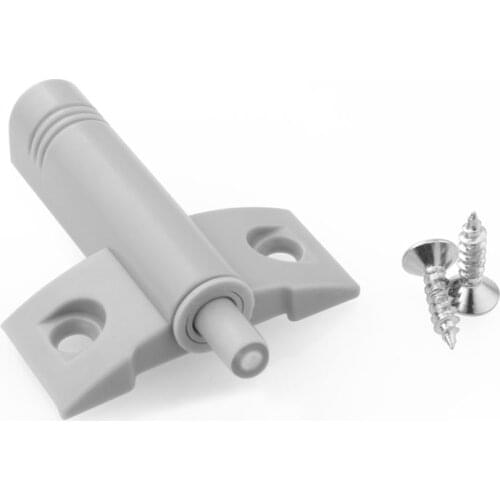 10Set/Lot Gray White Kitchen Cabinet Door Stop Drawer Soft Quiet Close Closer Damper Buffers with Screws