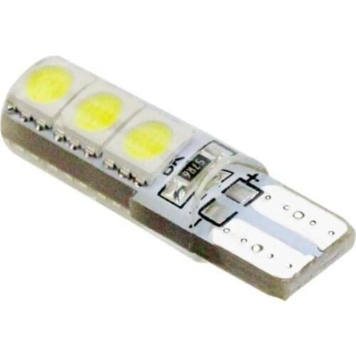 100pcs T10 car led 194 w5w reading bulb Clearance Lights Silicone Double Sides Interior 501 Signal Lamp Auto 168 6000k white red