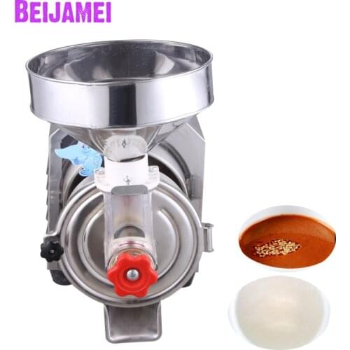 BEIJAMEI Multifunction commercial Peanut Butter Grinder making Machine Electric sesame paste Maker For Sale
