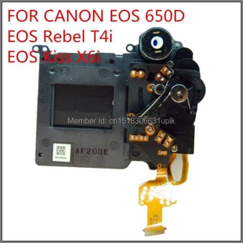 Free Shipping Shutter Unit Shutter Assembly Shutter Component Replacement For Canon 650D EOS Rebel T4i EOS Kiss X6i-2